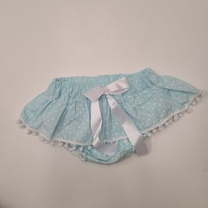Polka Dot Ruffle Skirt Bloomer 18m